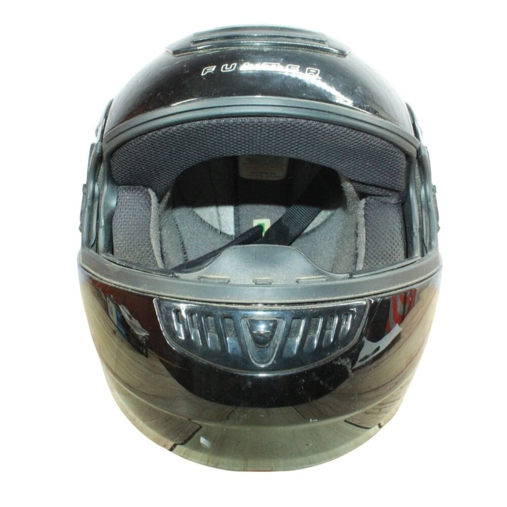 Fulmer Modus M1 Modular Full Face Lifting ATV Motorcycle Helmet Black Size Large